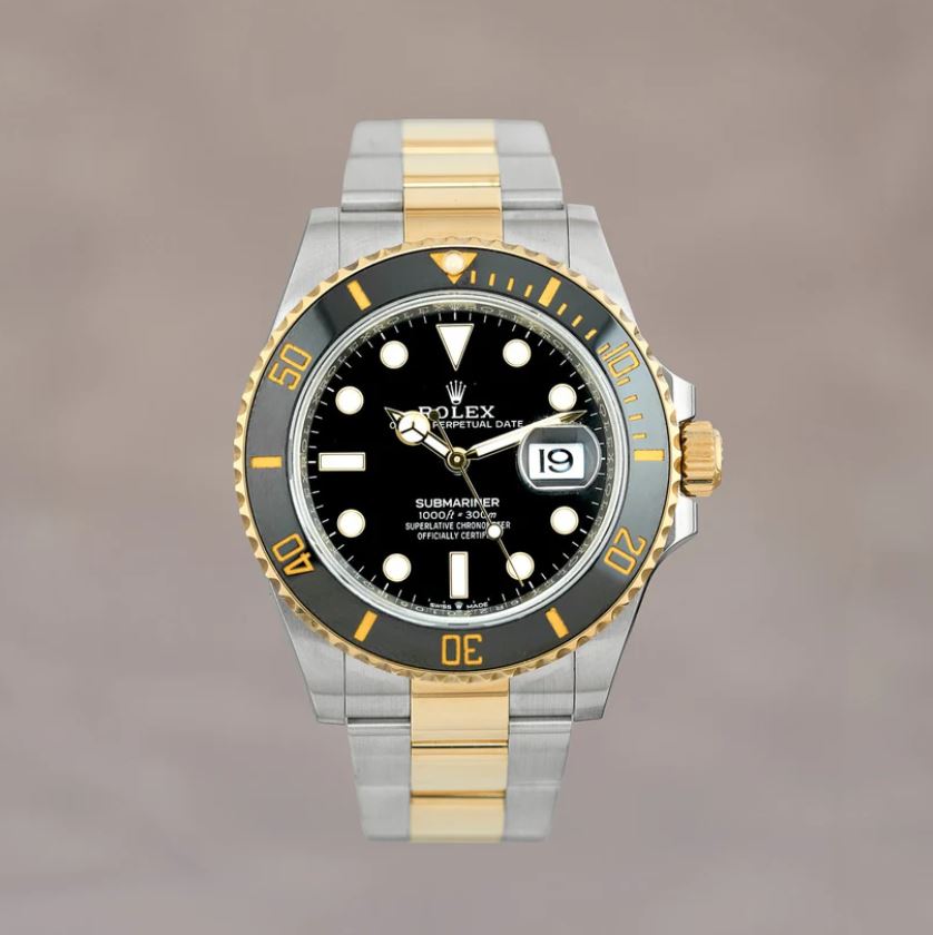 GMT-Master II Rolesor Yellow and black ceramic