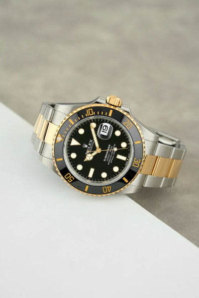 GMT-Master II Rolesor Yellow and black ceramic